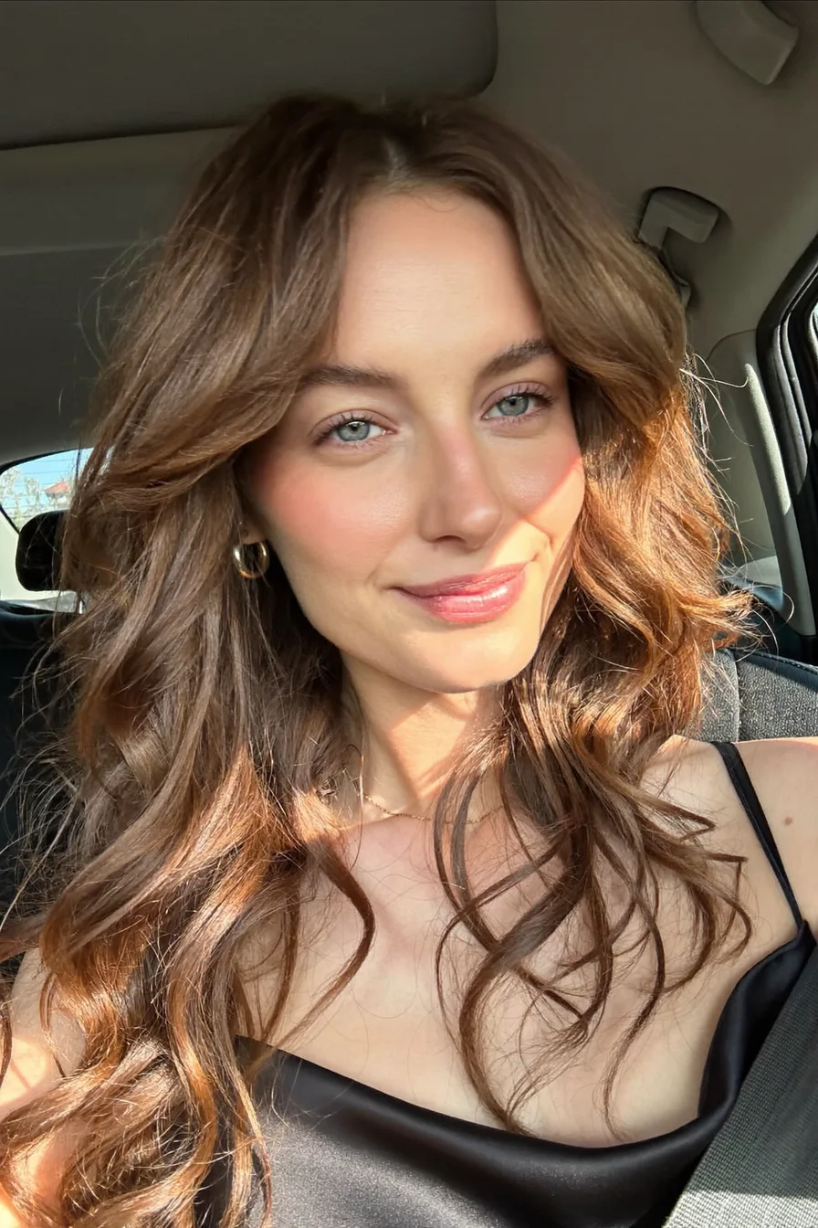 53 Stunning Chestnut Brown Long Layered Haircuts
