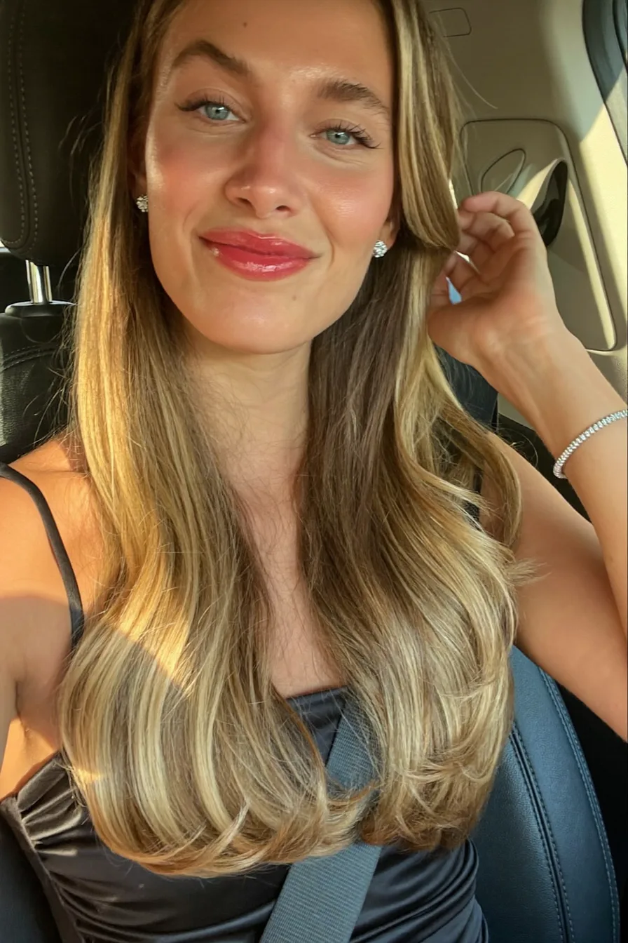 Soft Layered Shoulder-Length Haircut with Natural Movement